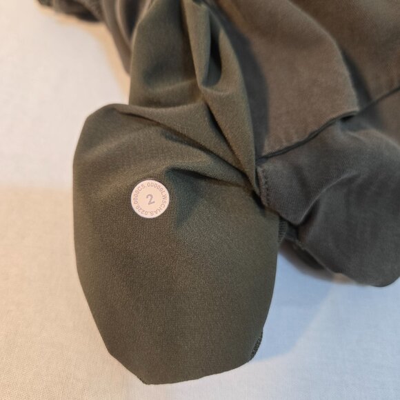 LULULEMON Green Adapted State High-Rise Full Length Jogger Pant Size 2 LIKE NEW! - Picture 12 of 16